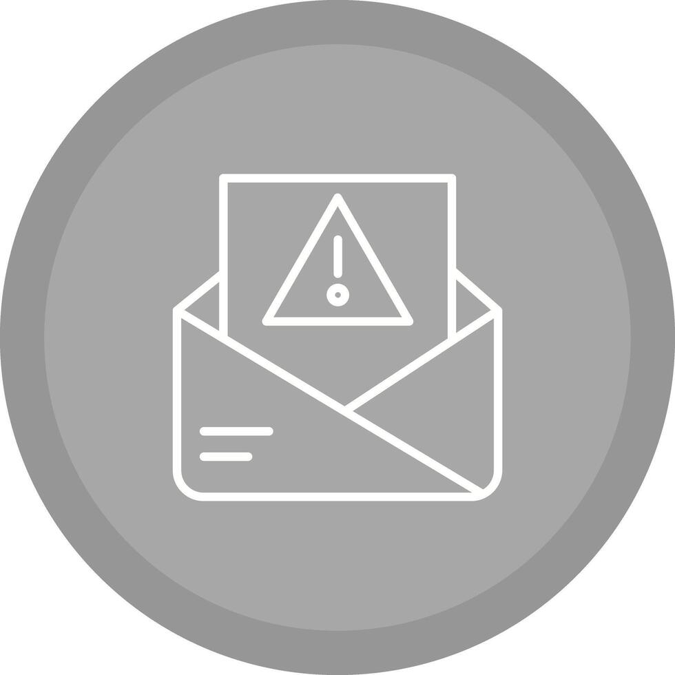 Spam Filter Icon Design vector