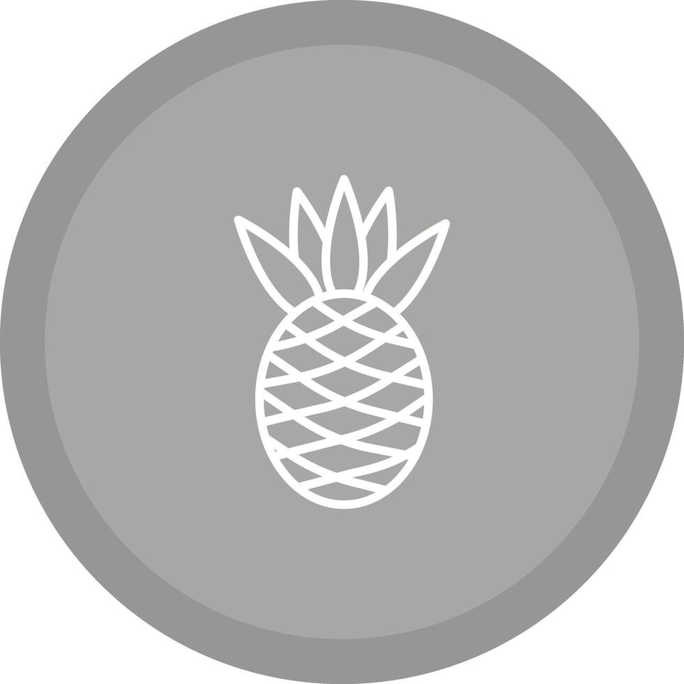 Pineapple Icon Design vector