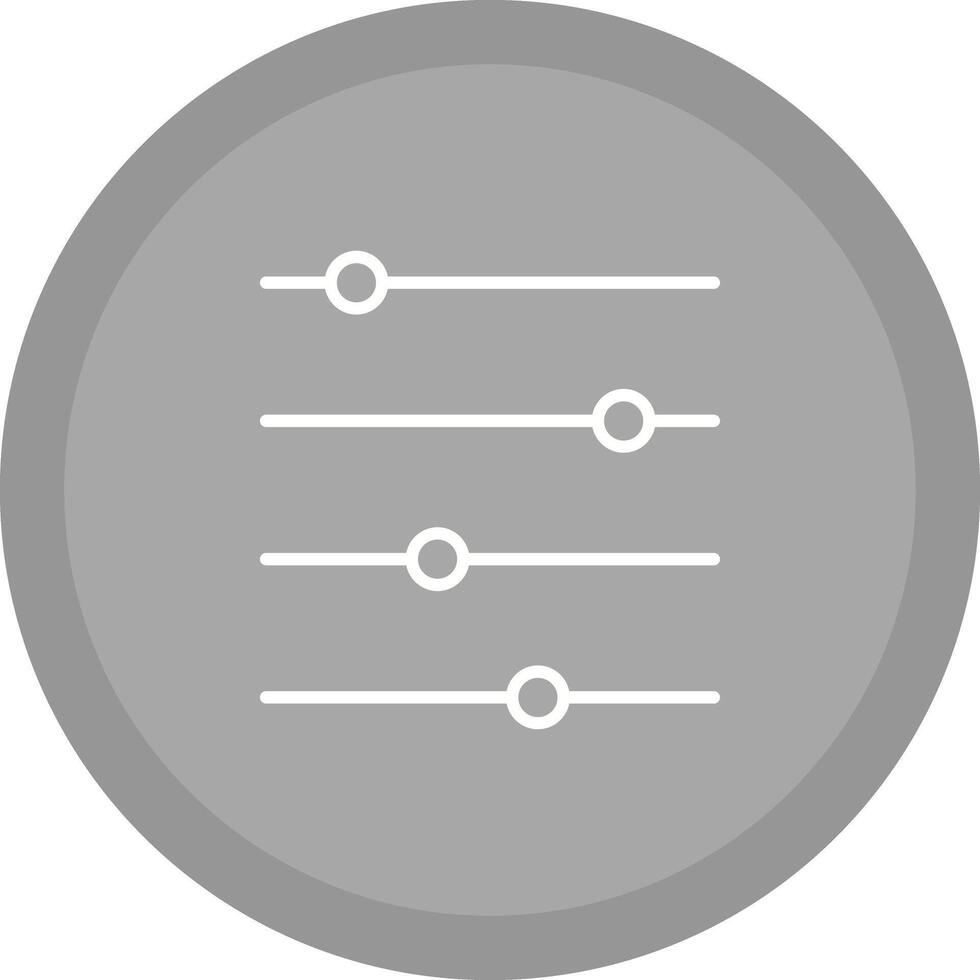 Filtering Icon Design vector