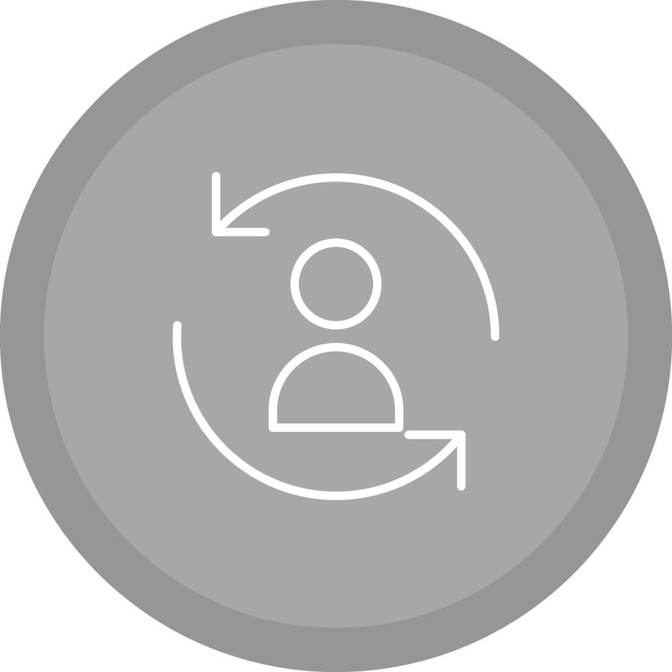 Retargeting Icon Design vector