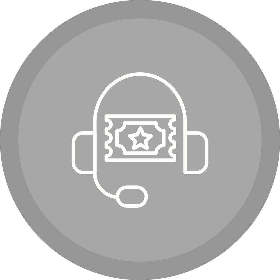 Support Ticket Icon Design vector