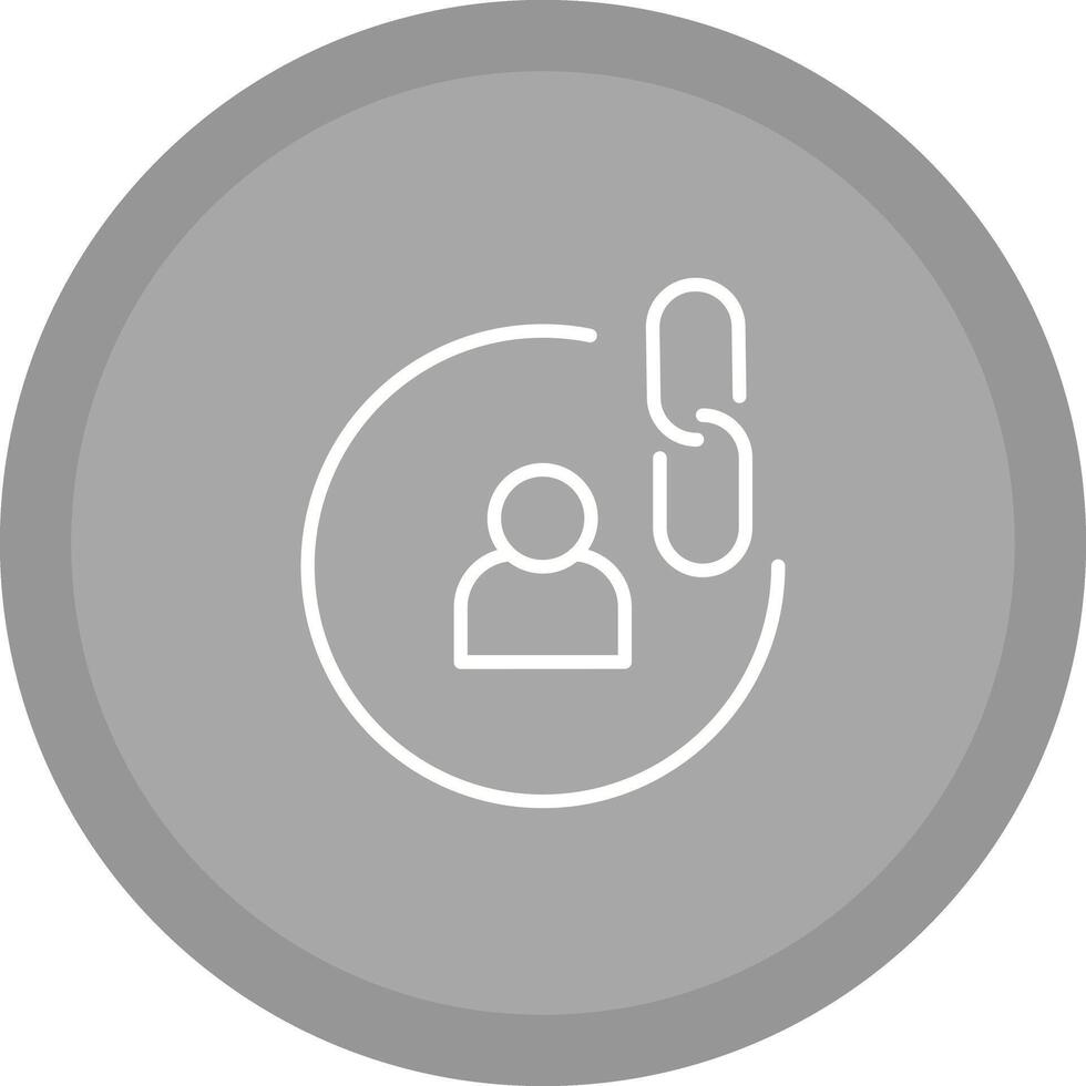 Contact Links Icon Design vector