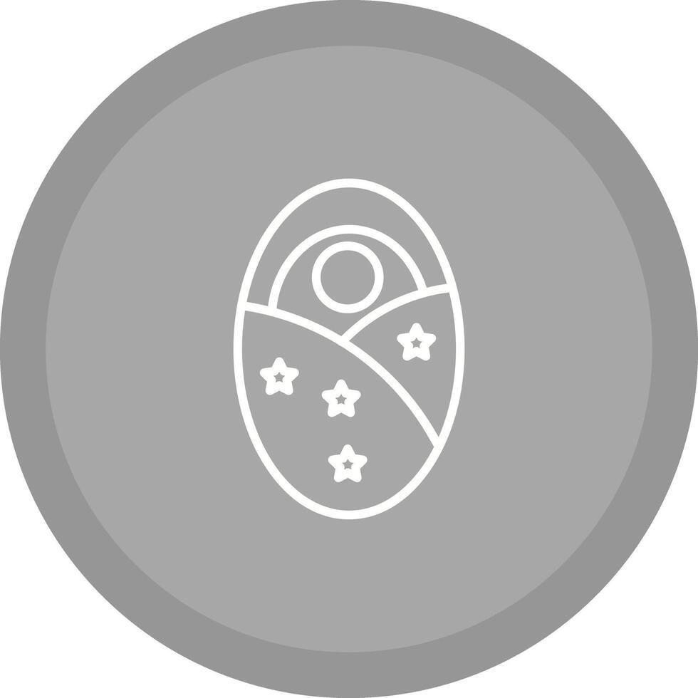 Swaddle Time Icon Design vector