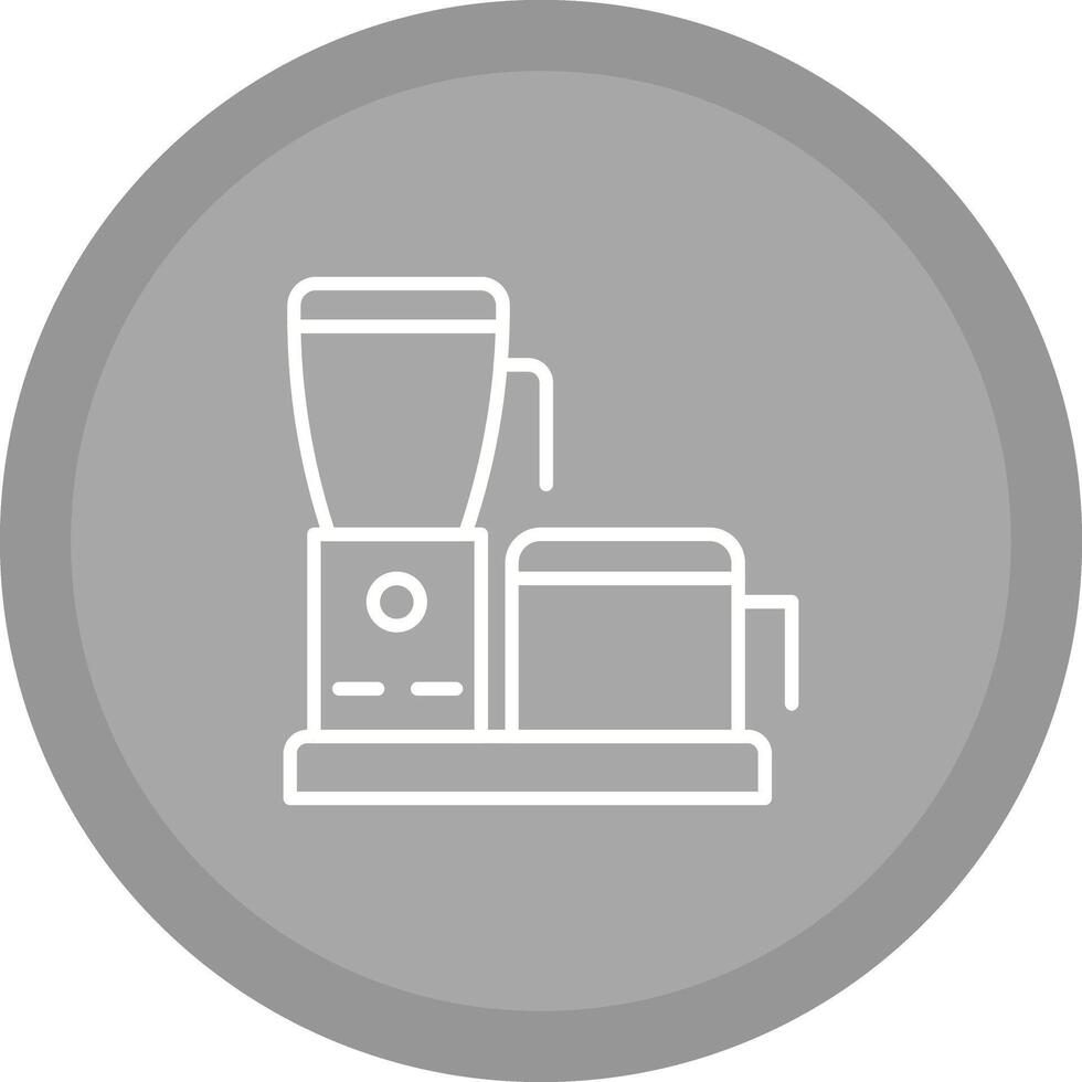 Food Processor Icon Design vector
