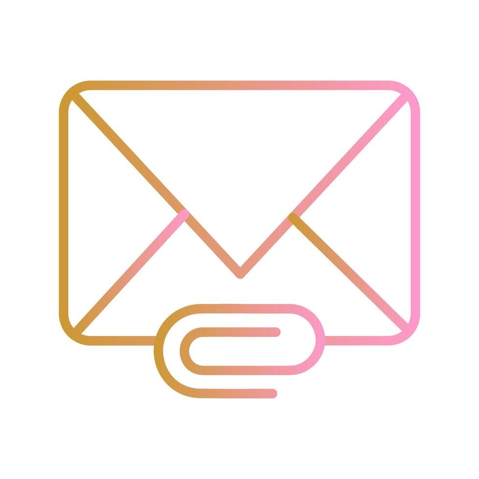 Attachments Icon Design vector