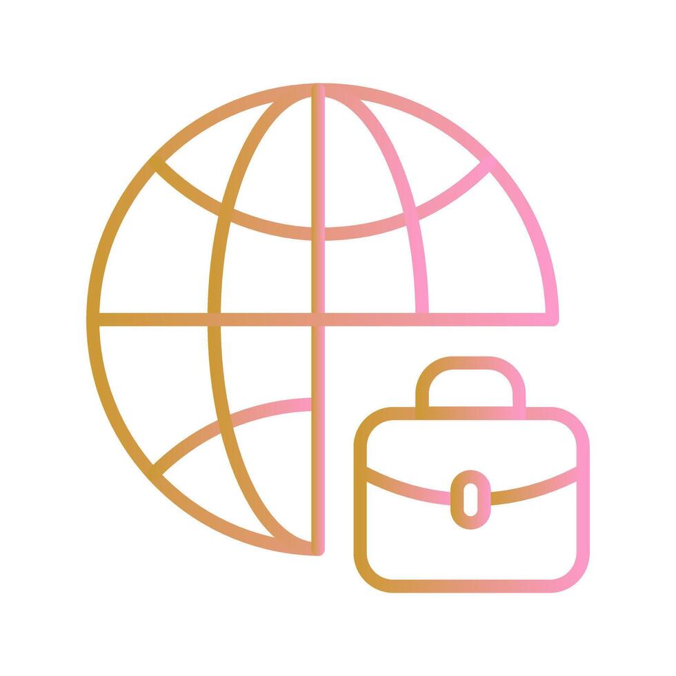 International Job Icon Design vector