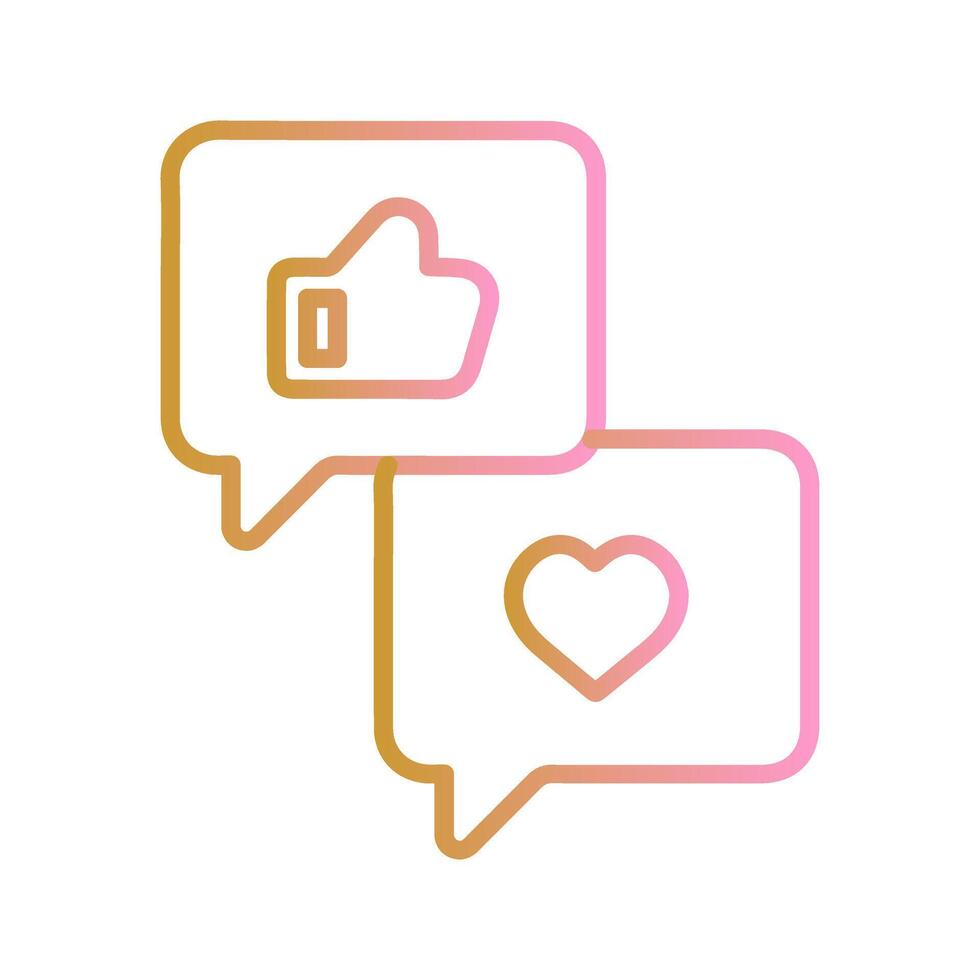 User Feedback Icon Design vector