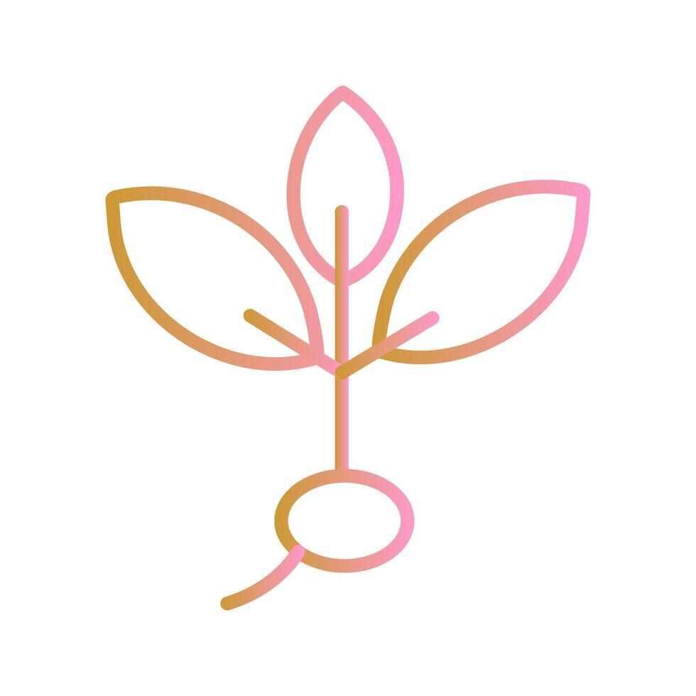 Seedling Icon Design vector