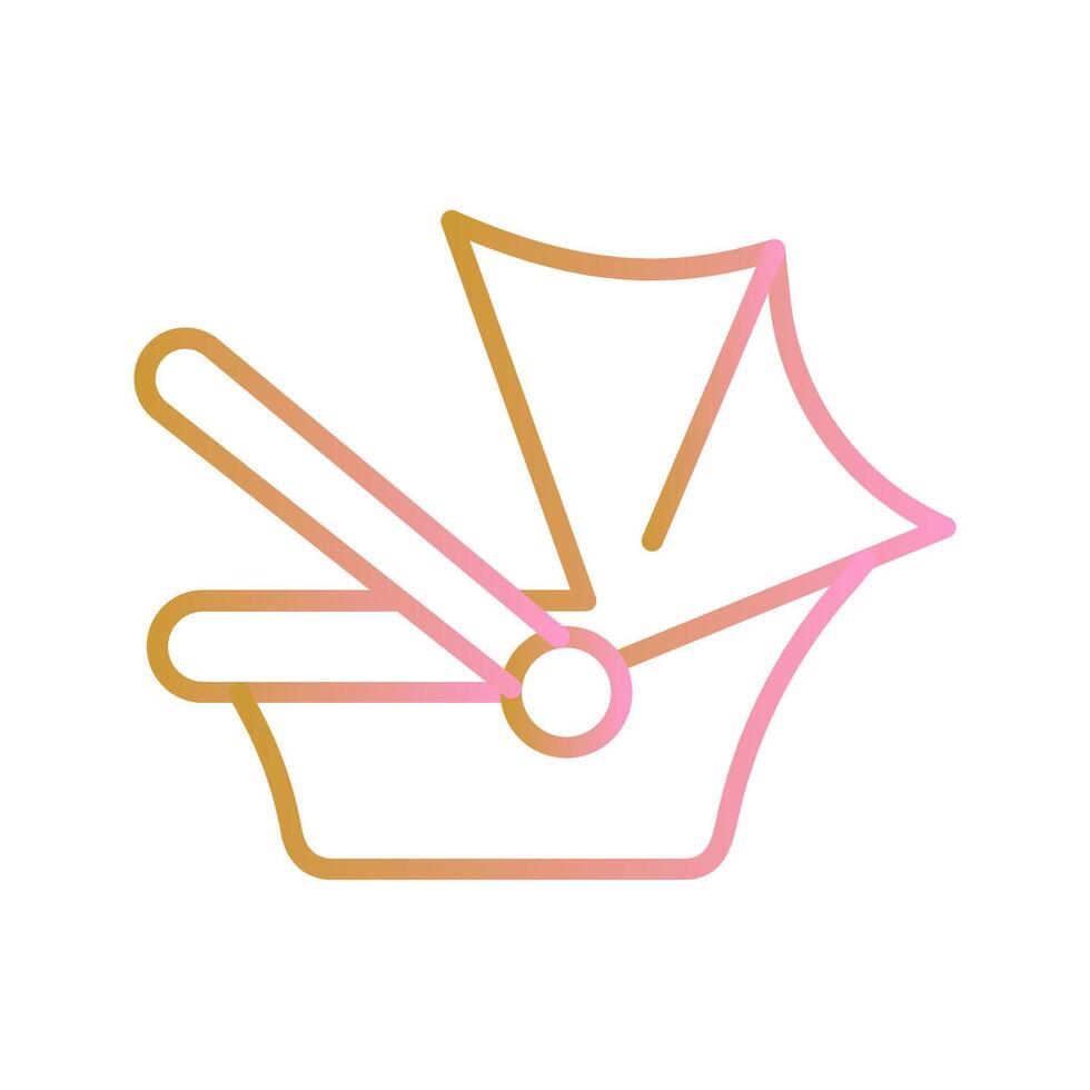 Car Seat Safety Icon Design vector