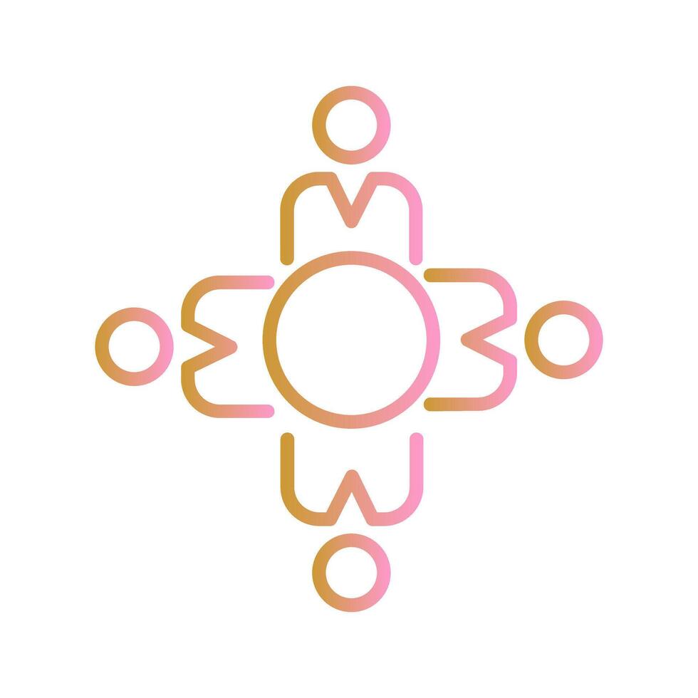 Work Culture Icon Design vector