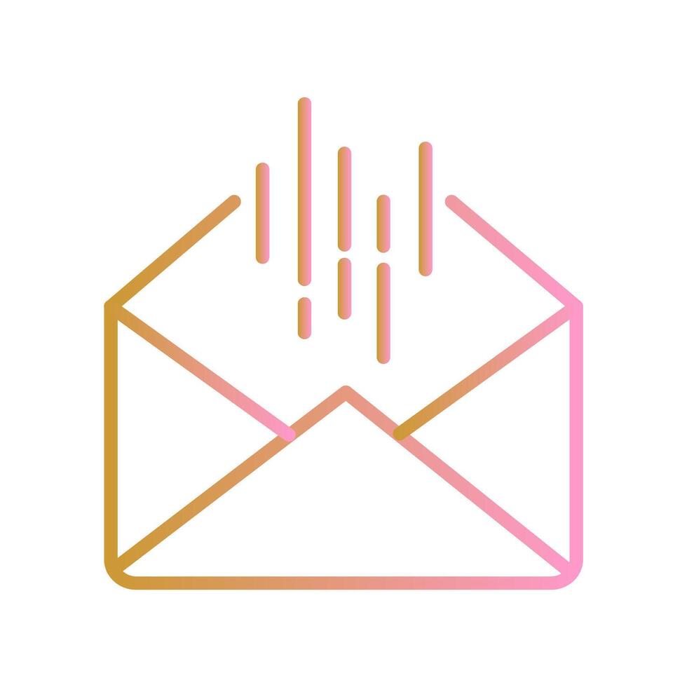 Mail Sorting Icon Design vector
