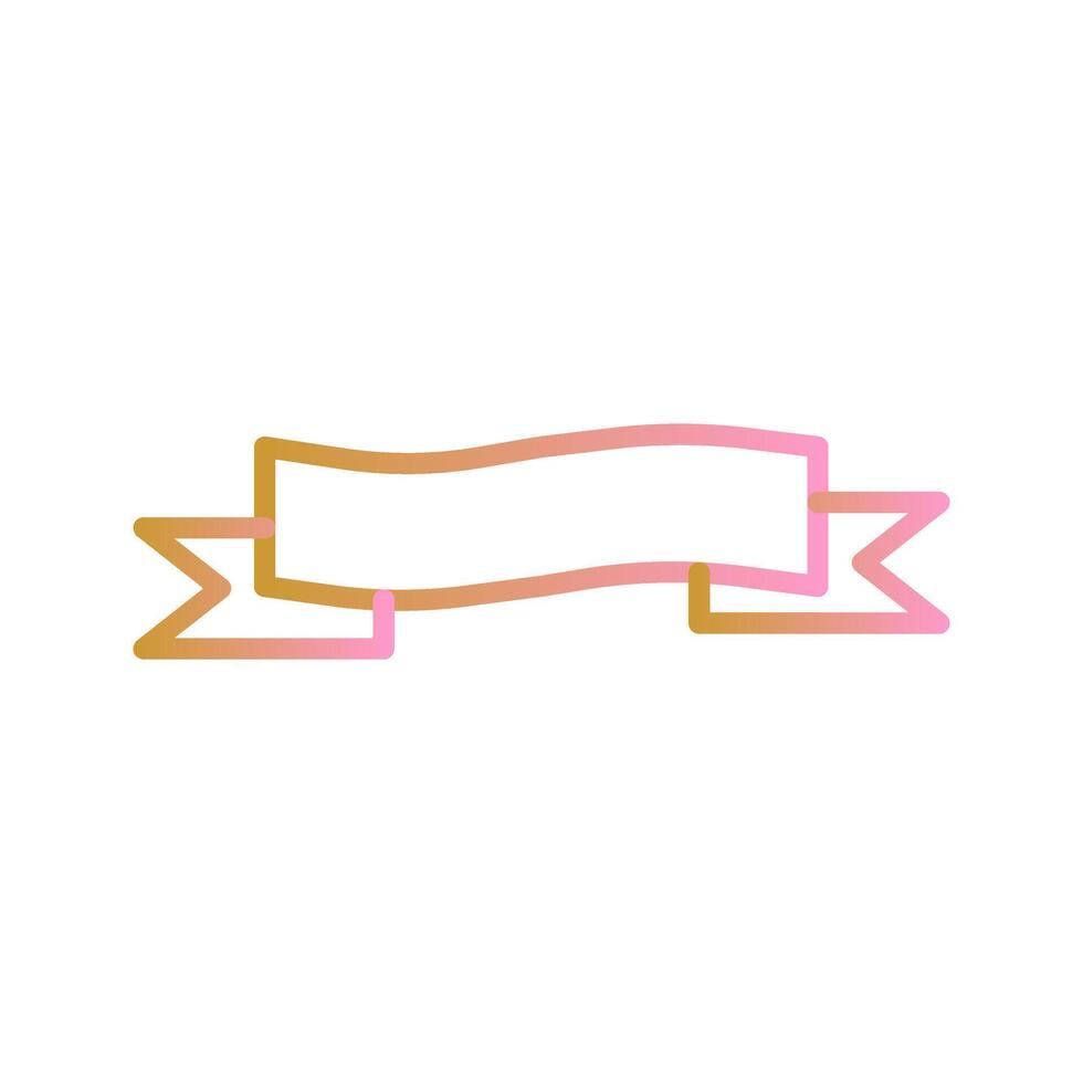 Ribbon Icon Design vector