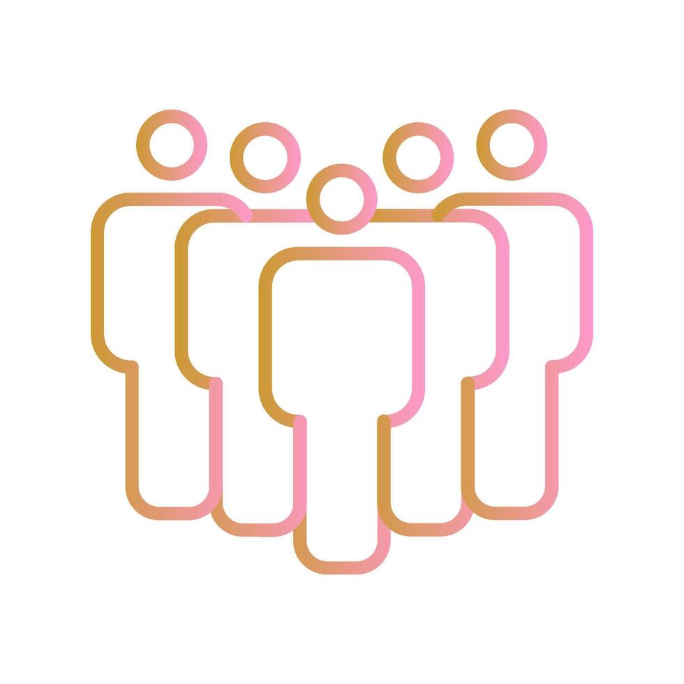 Diversity and Inclusion Icon Design vector