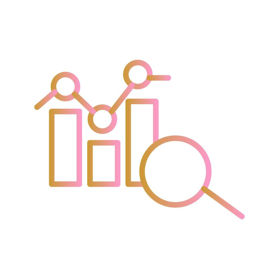Data Analytics Icon Design vector
