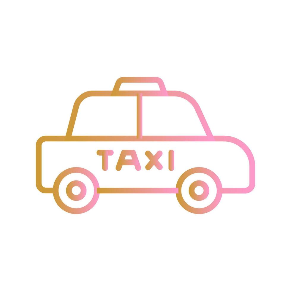 Taxi Icon Design vector