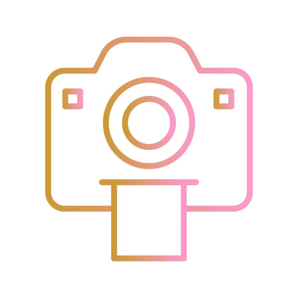 Polaroid Photos Icon Design vector