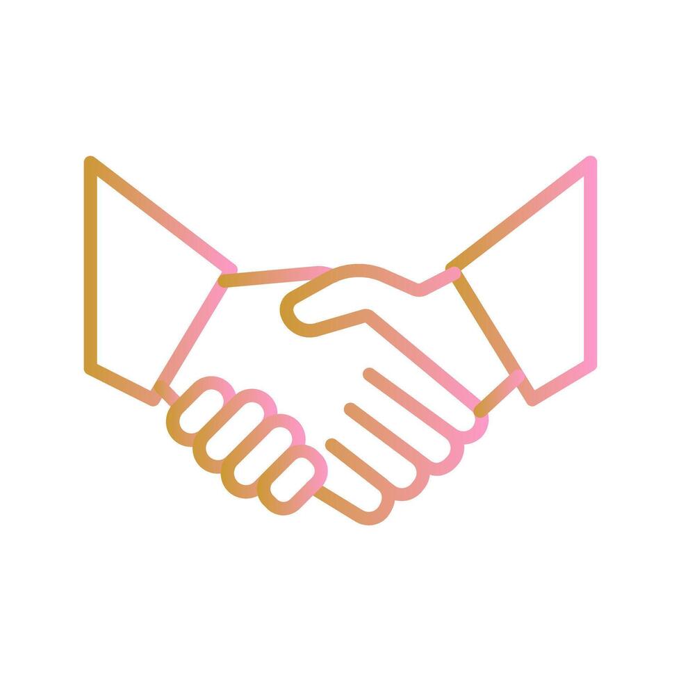 Handshake Icon Design vector
