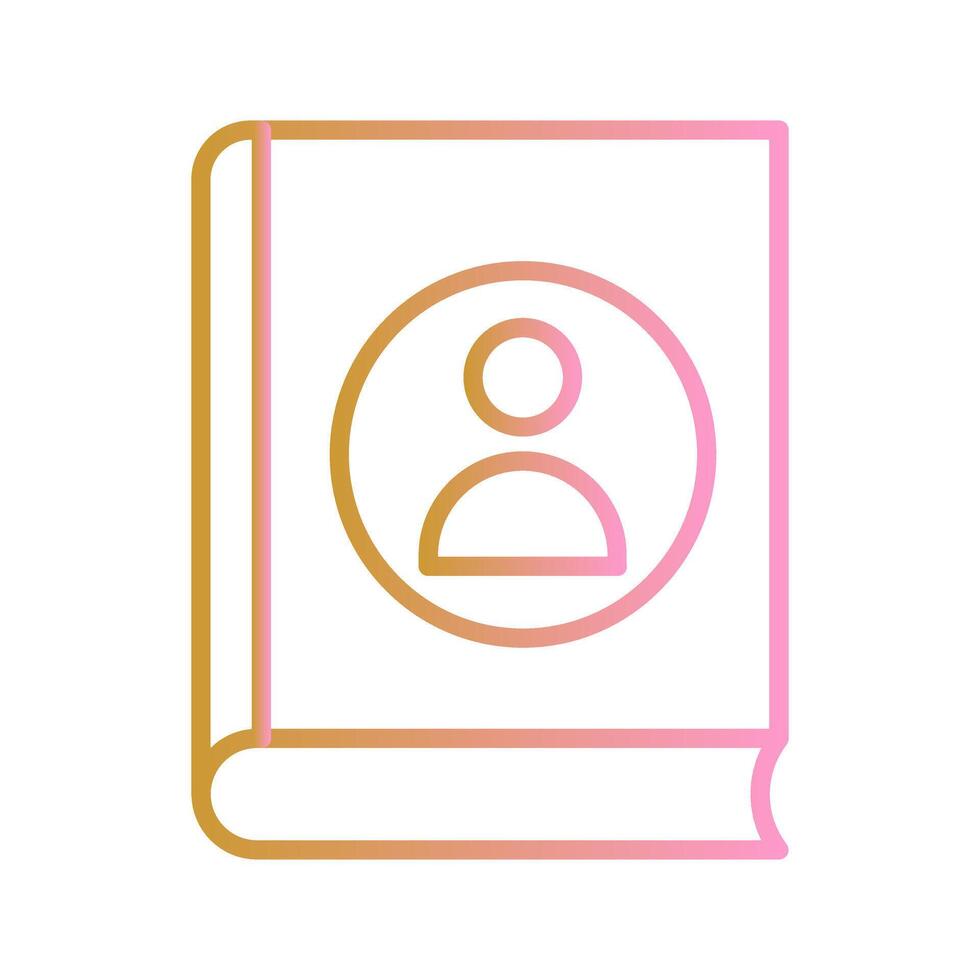 Employee Handbook Icon Design vector