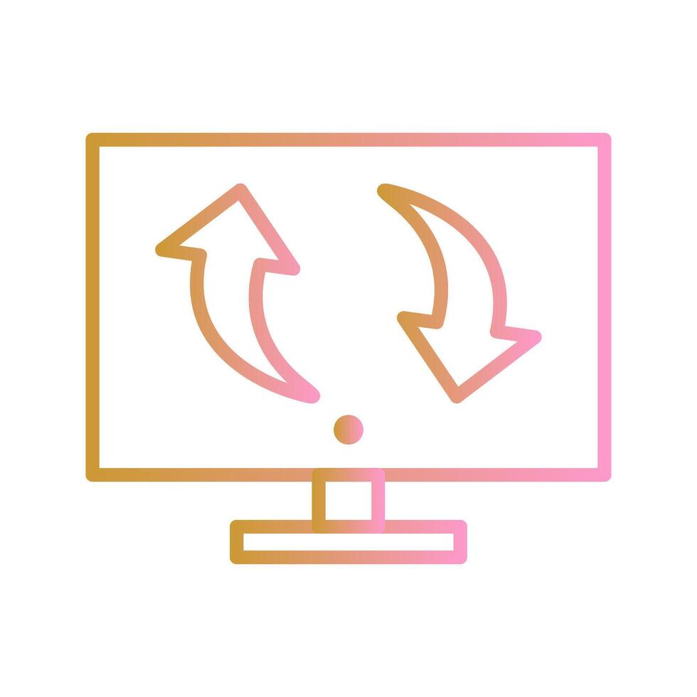 Migrate Icon Design vector