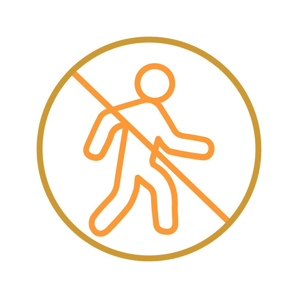 No Entry Sign Icon Design vector