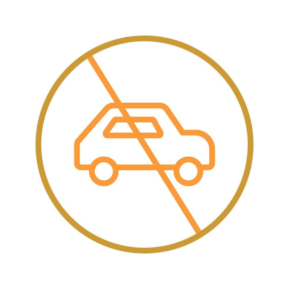 Prohibited Sign Icon Design vector