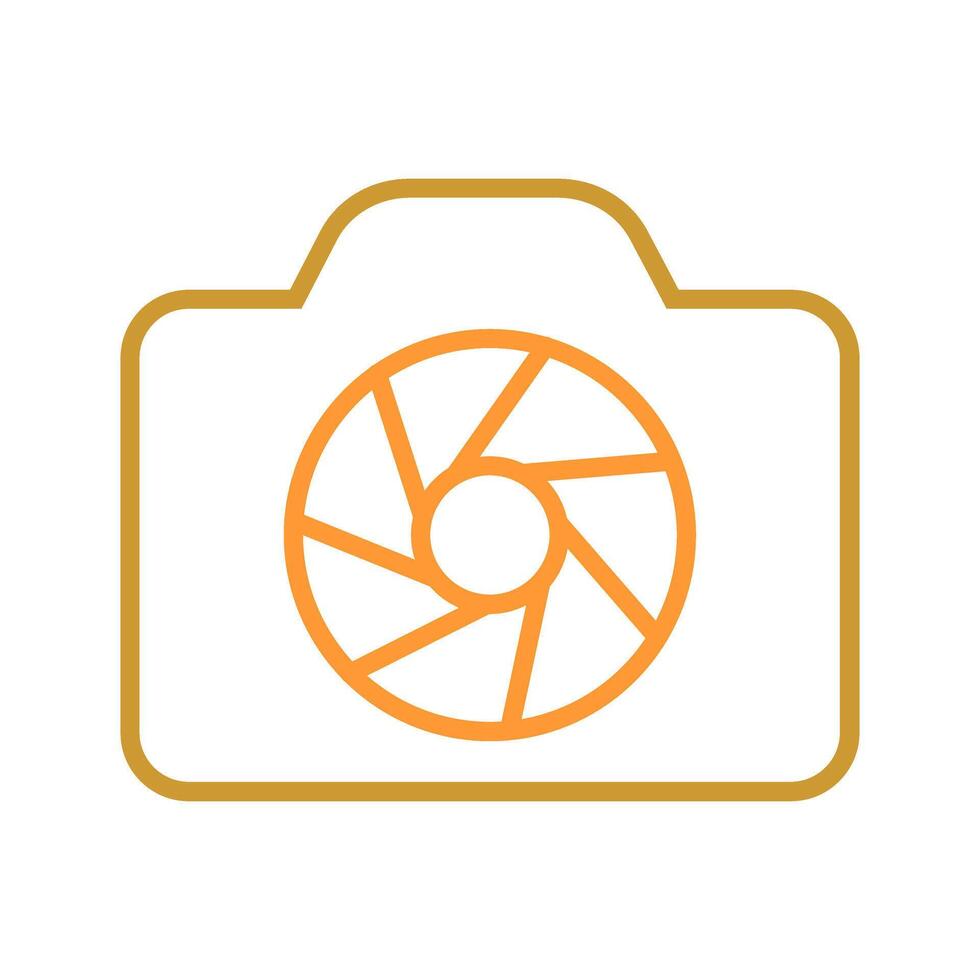 Lens Magic Icon Design vector