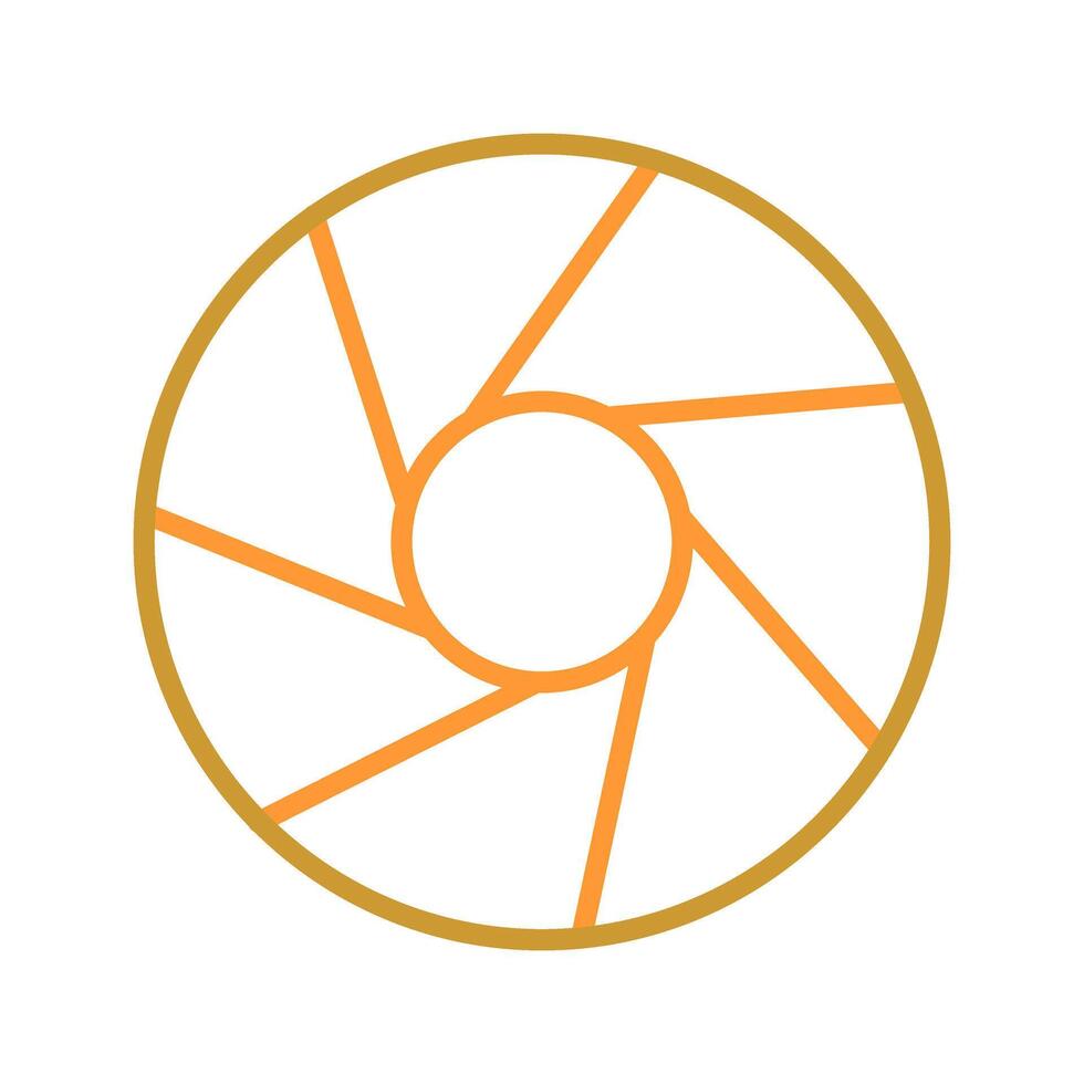Aperture Artifacts Icon Design vector