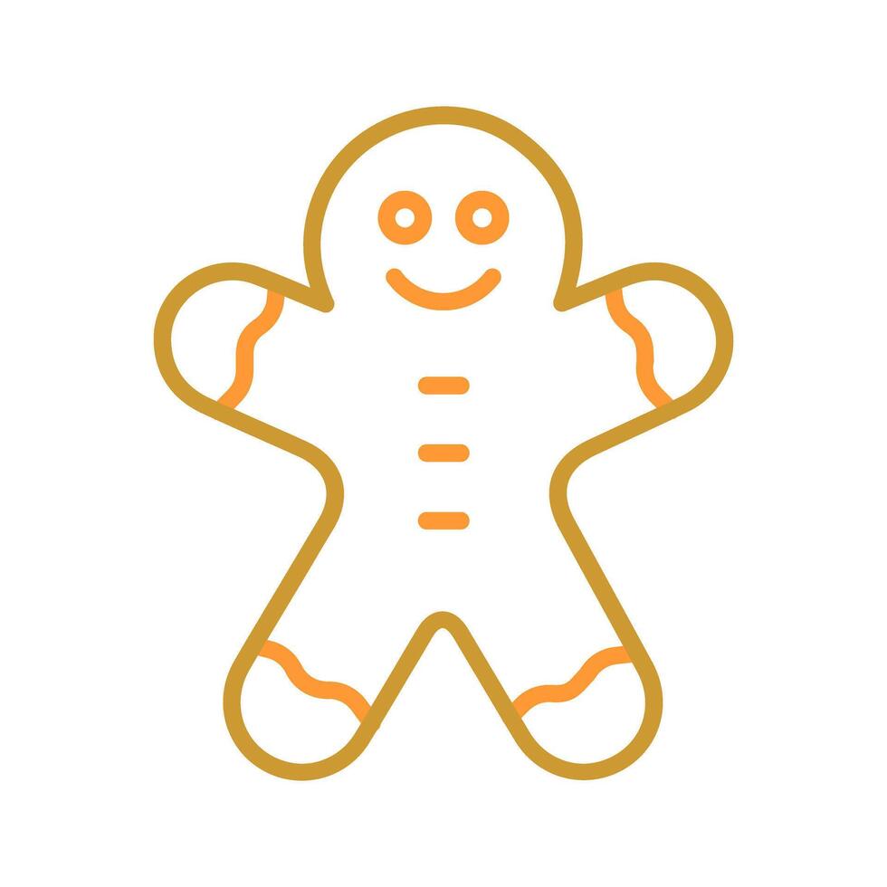 Gingerbread Icon Design vector
