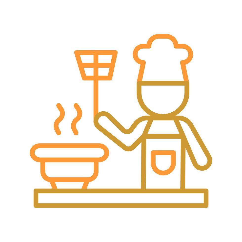 Cooking Together Icon Design vector