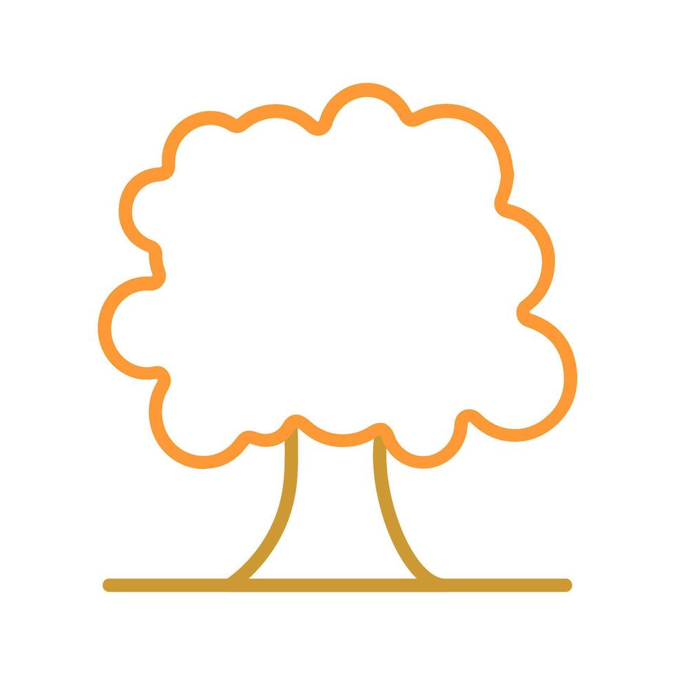 Deciduous Tree Icon Design vector