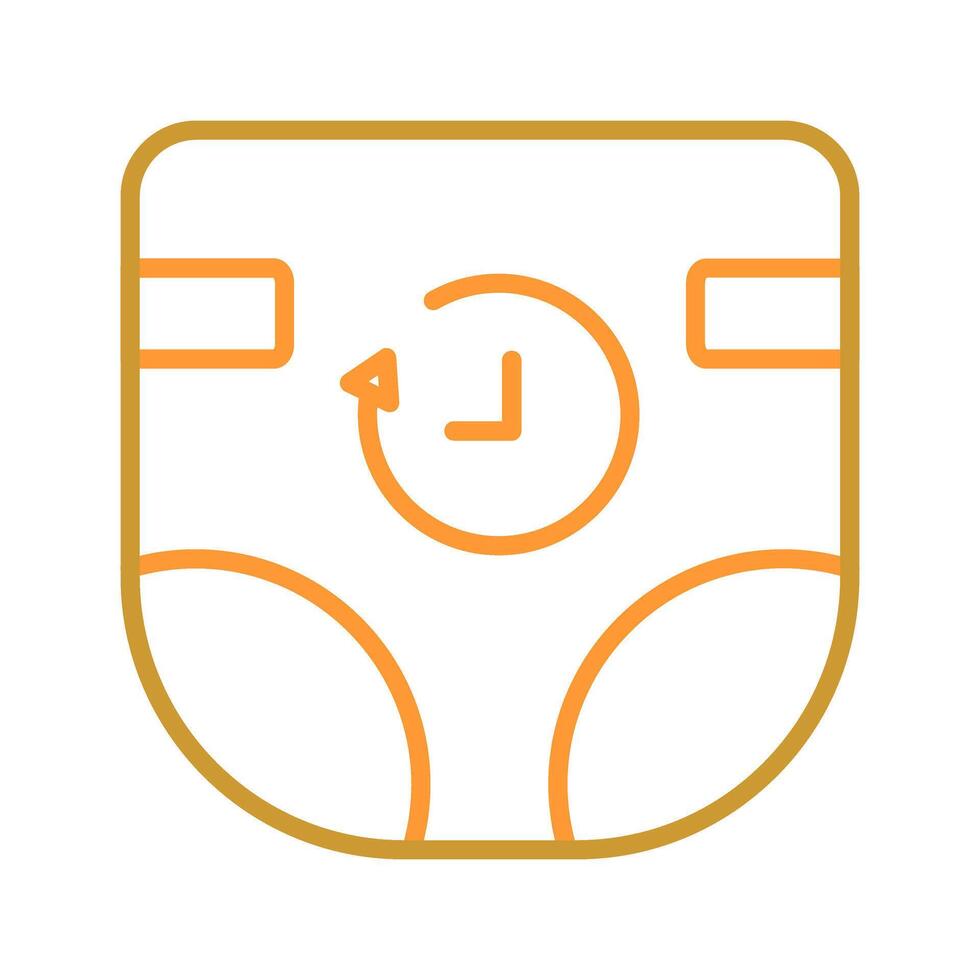 Diaper Duty Icon Design vector