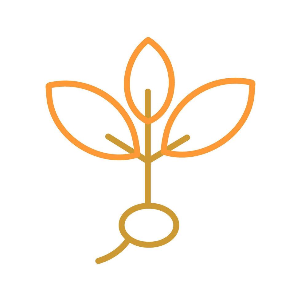 Seedling Icon Design vector