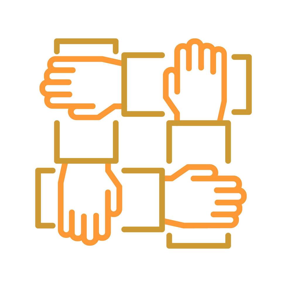 Teamwork Icon Design vector