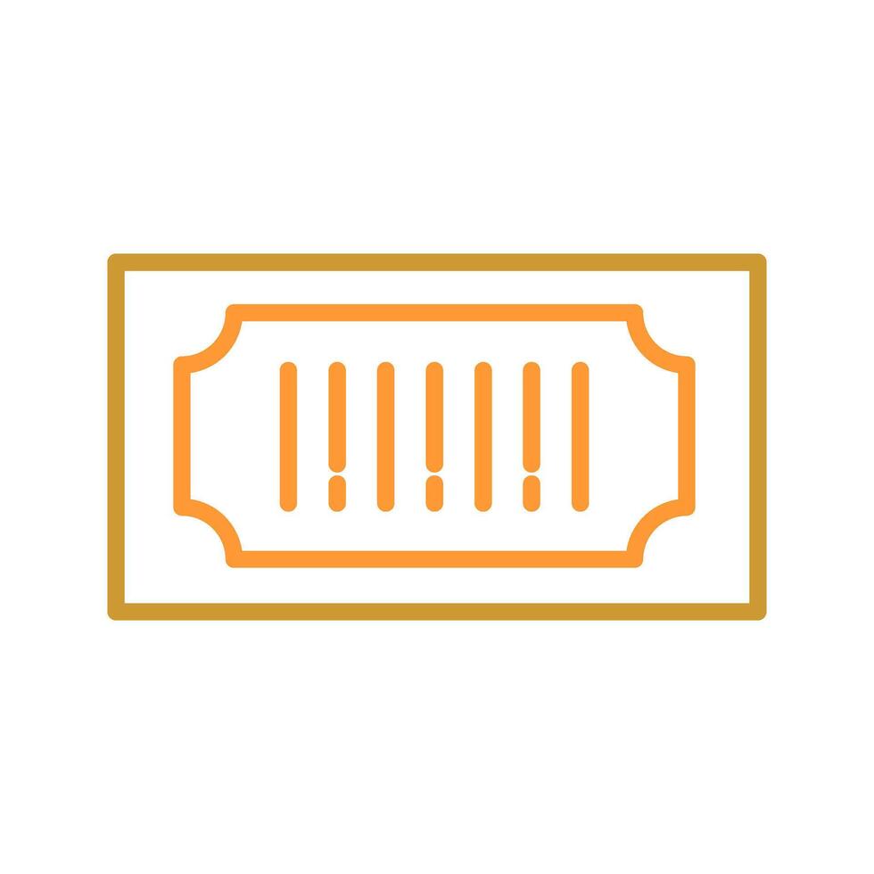 Barcode Price Icon Design vector