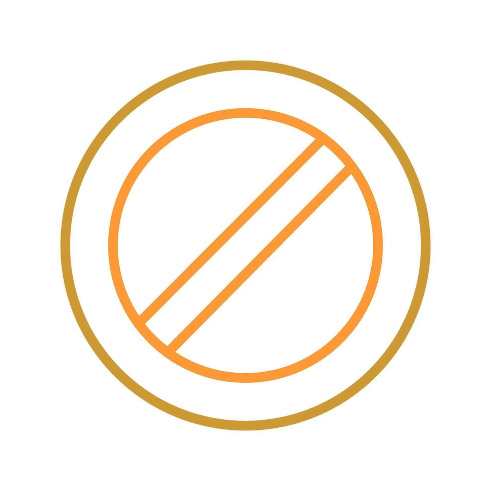 Forbidden Icon Design vector