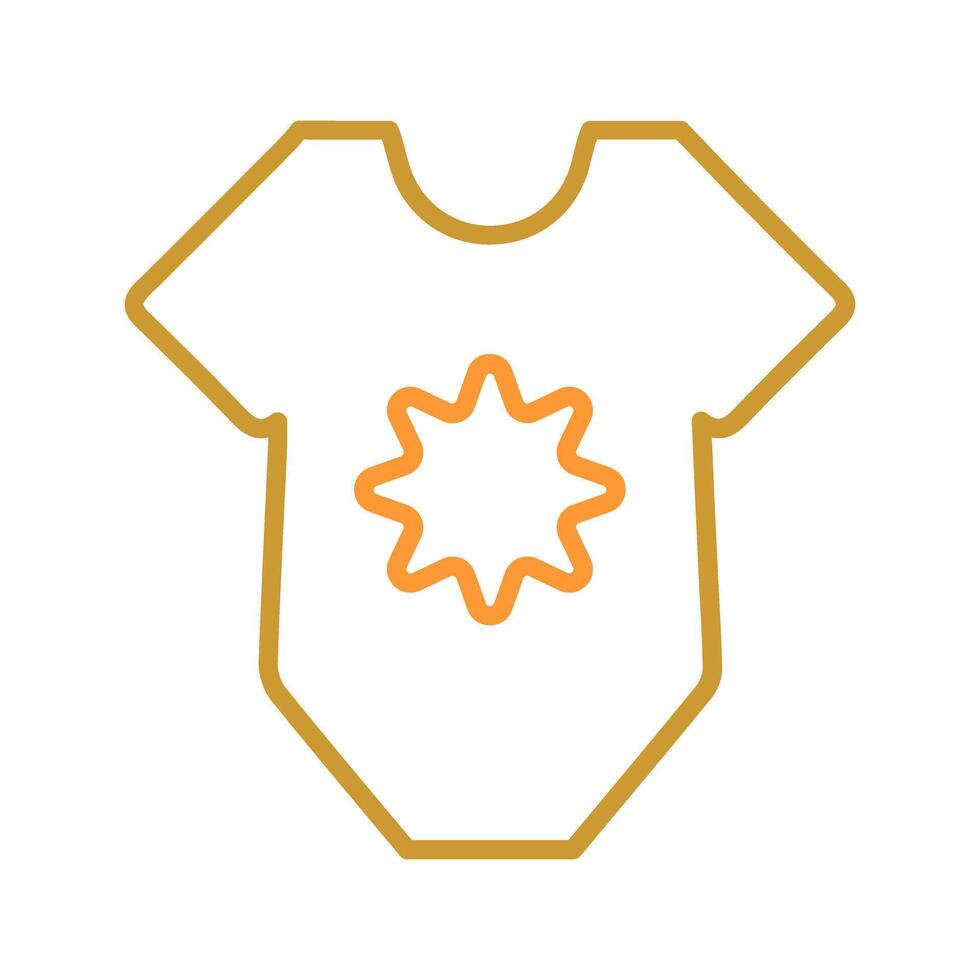 Adorable Onesies Icon Design vector