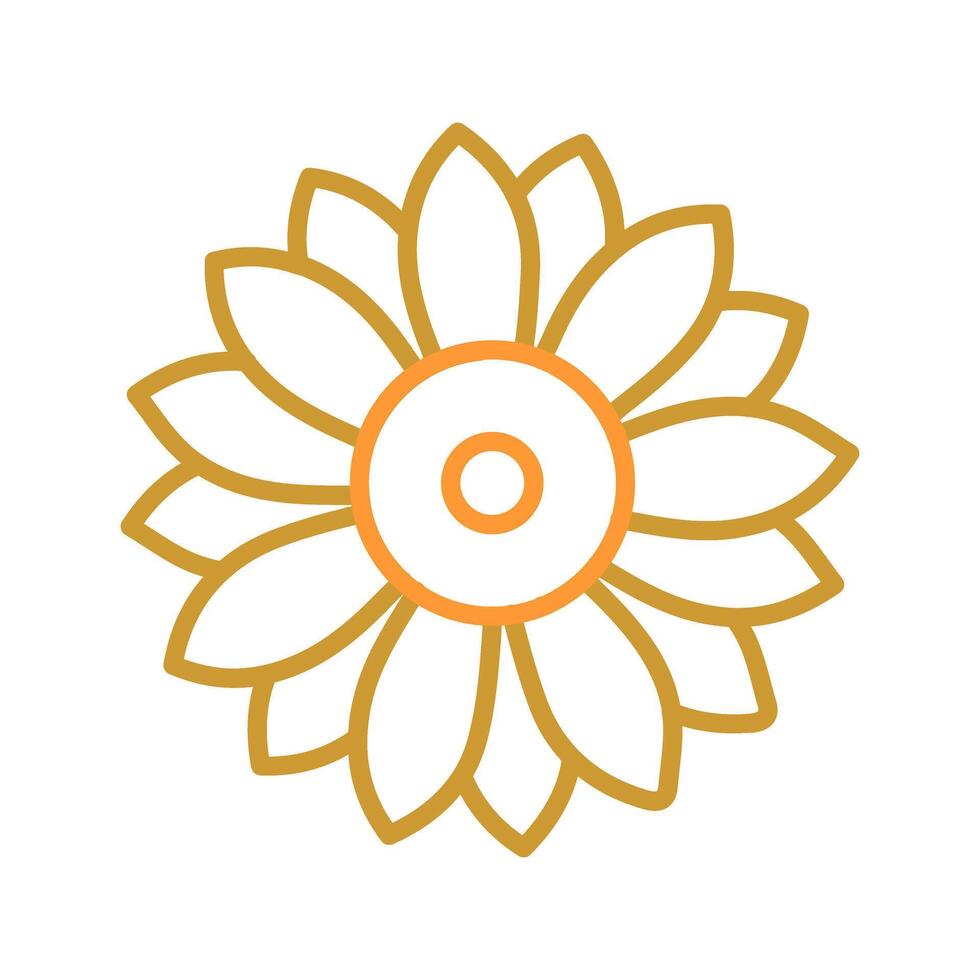 Floral Arrangement Icon Design vector