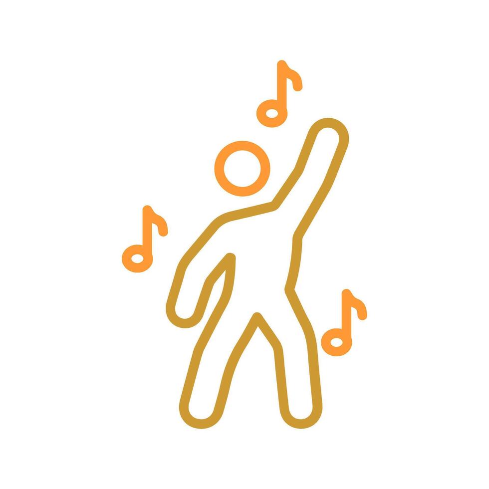 Music and Dance Icon Design vector