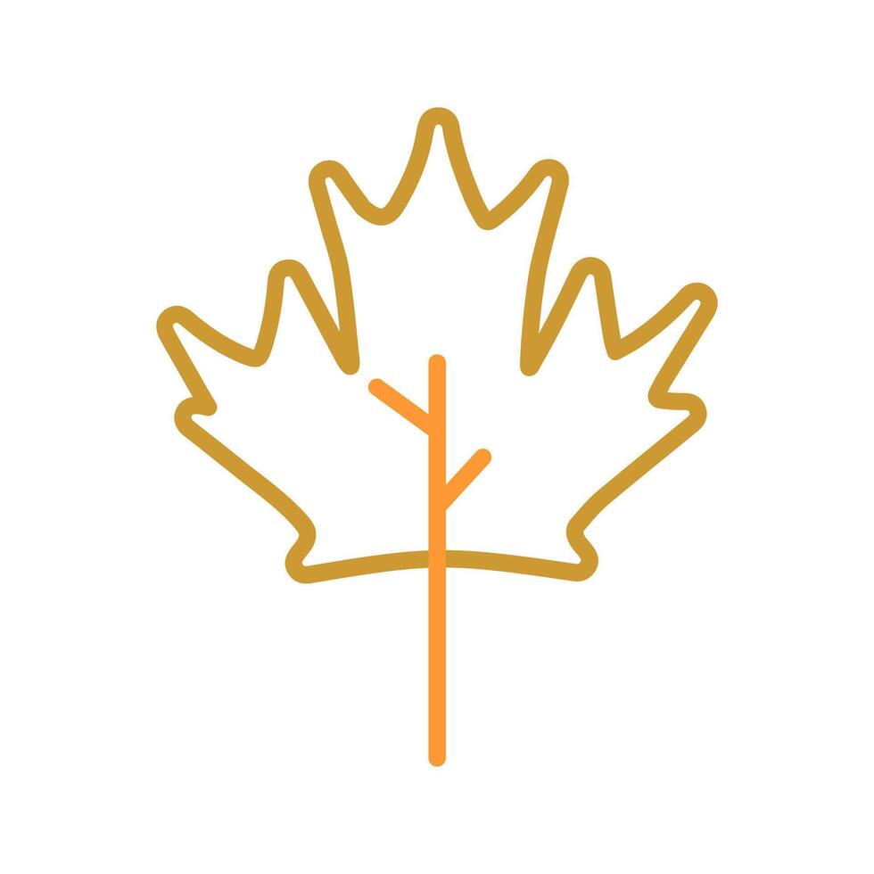 Maple Leaf Icon Design vector
