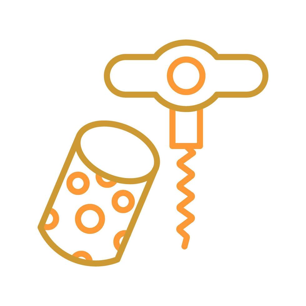 Wine Cork Icon Design vector