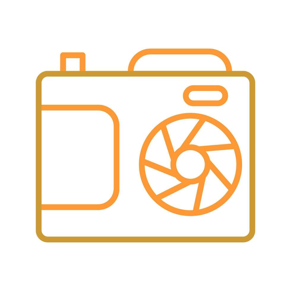 Camera Lenses Icon Design vector