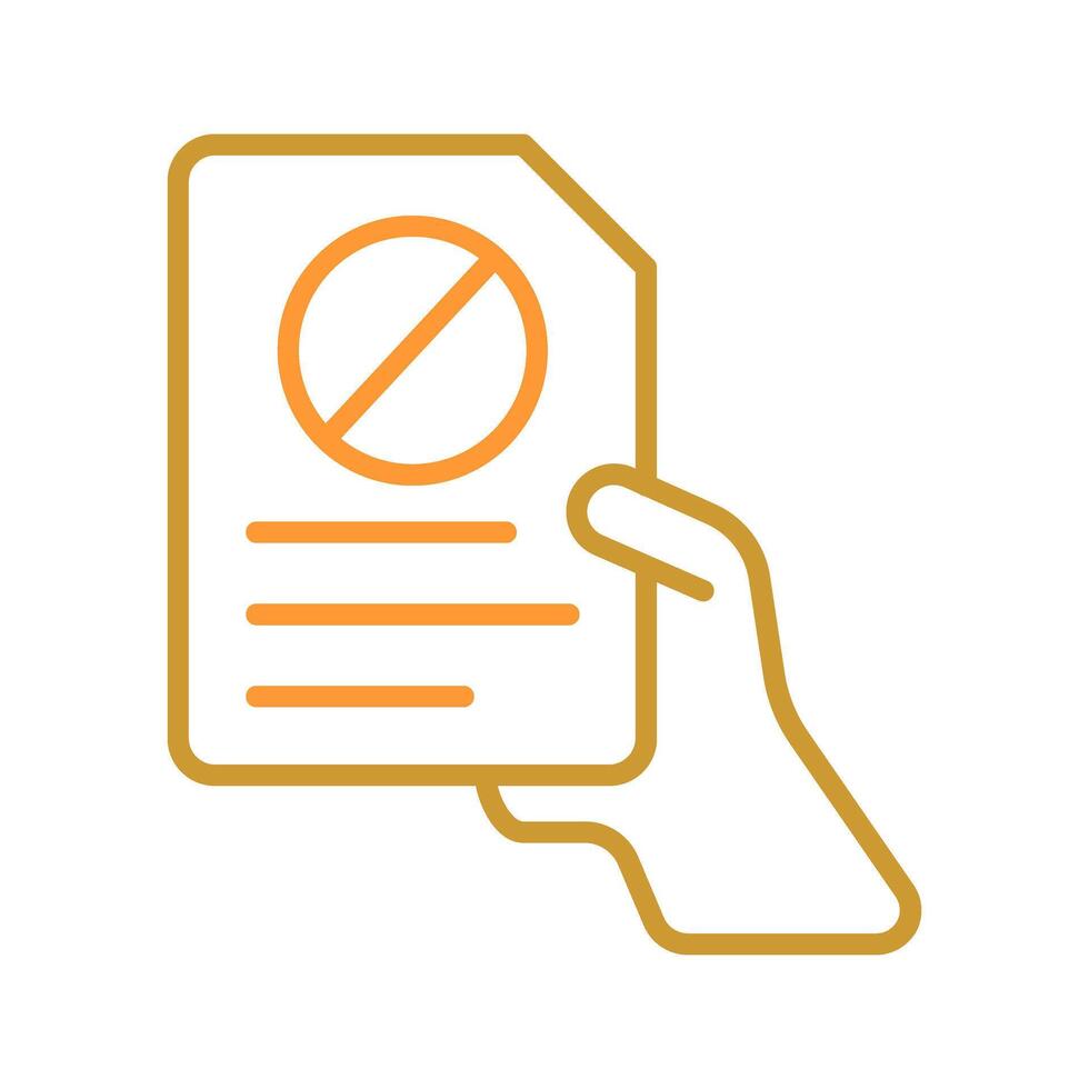 Resignation Icon Design vector