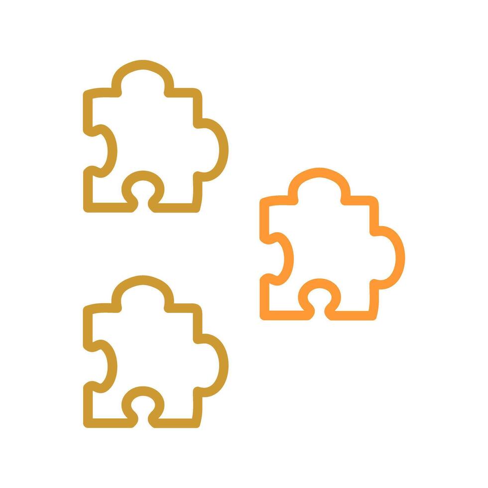 Puzzle Icon Design vector