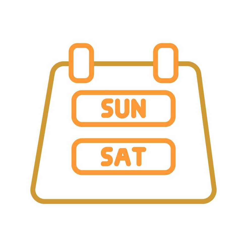 Weekend Getaway Icon Design vector