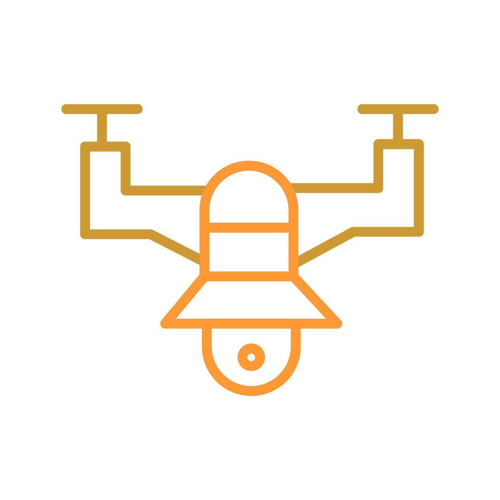 Drone Photography Icon Design vector