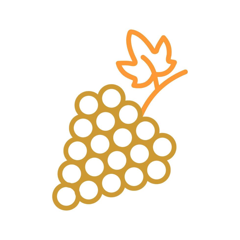 Grapes Icon Design vector
