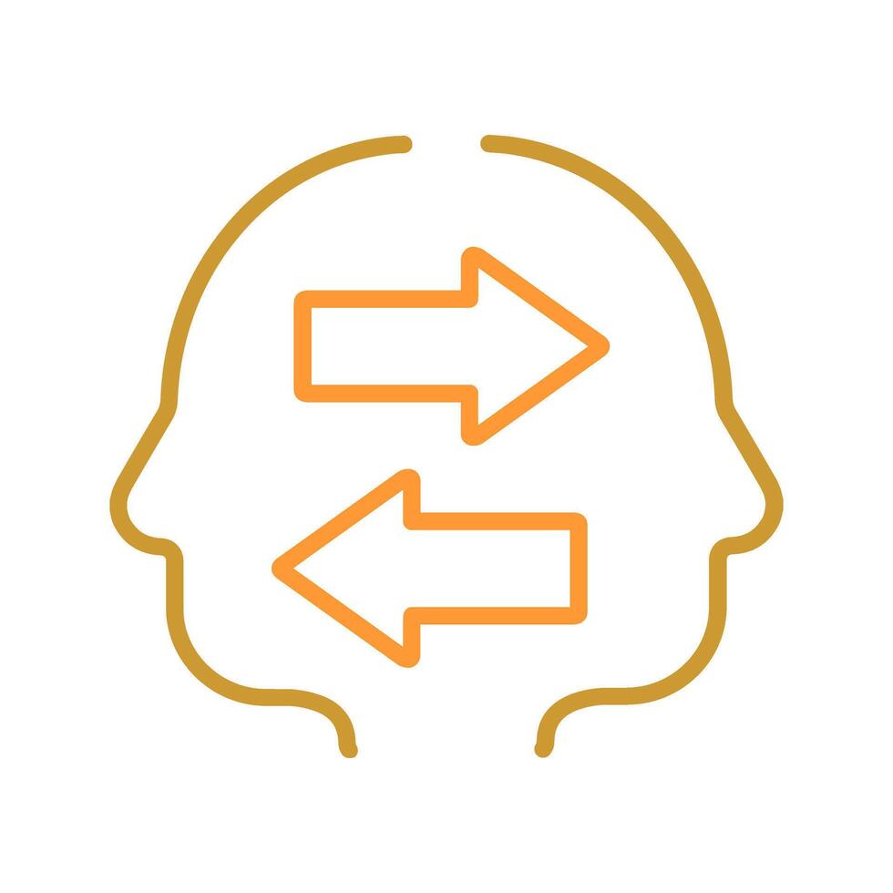 Knowledge Sharing Icon Design vector