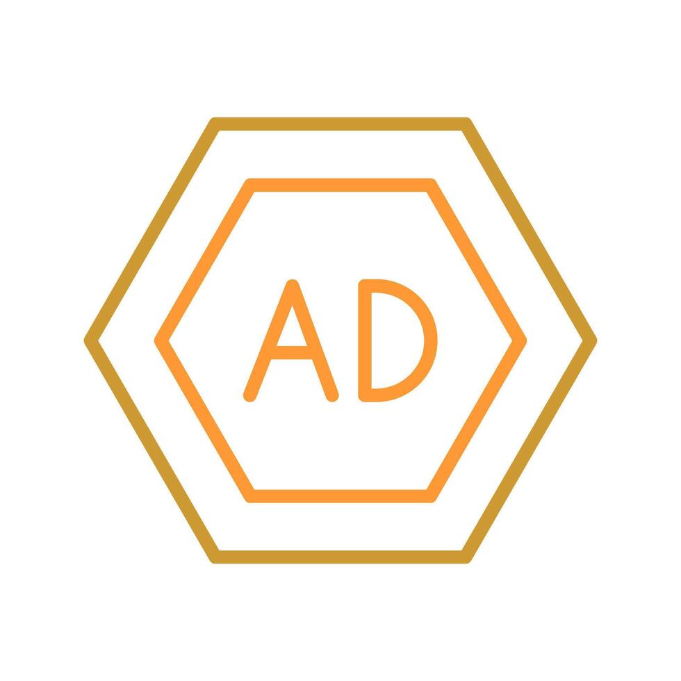 Ad Blocker Icon Design vector