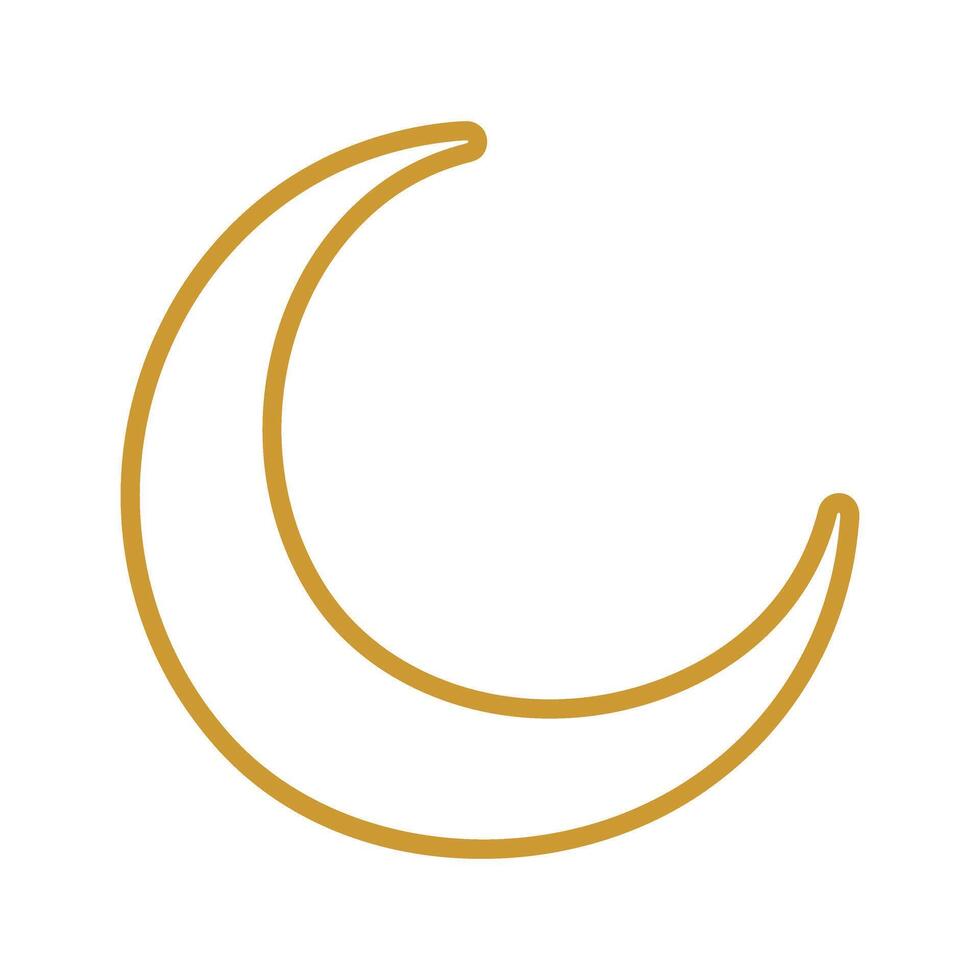 Moon Icon Design vector