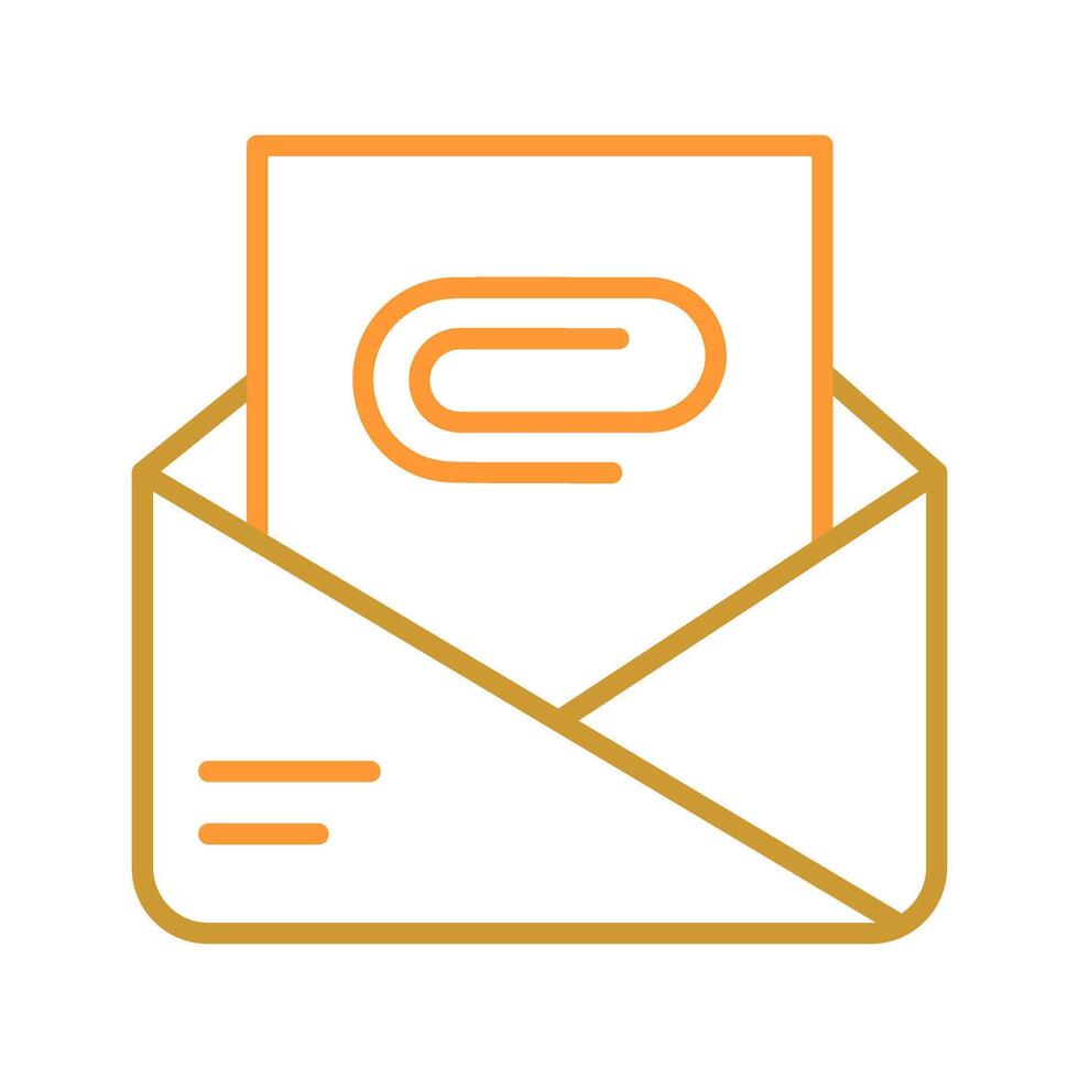 Attachment Clip Icon Design vector